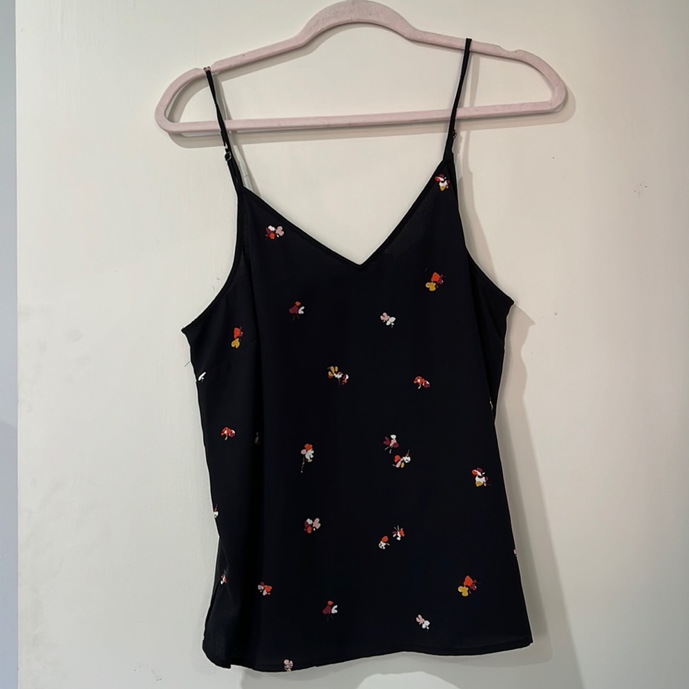 NWT Halogen Spaghetti Strap Blouse